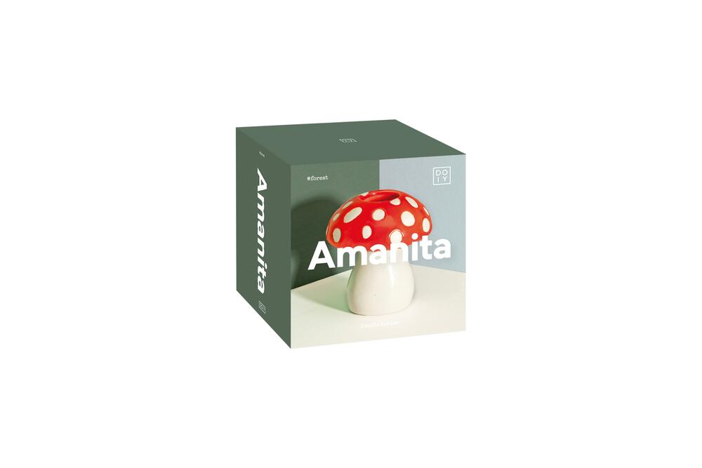 Amanita lysestage - rød